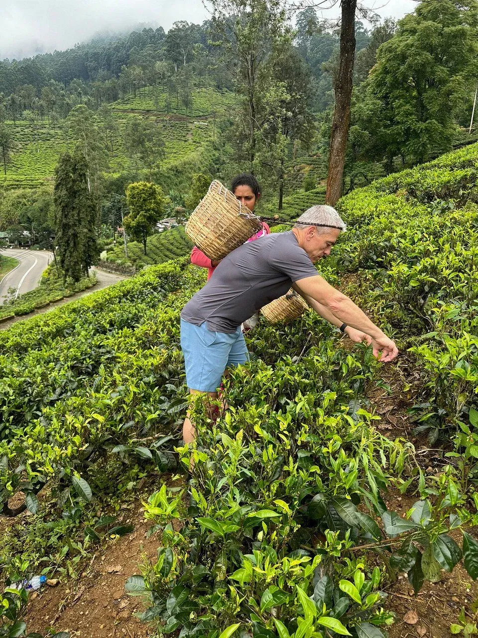 Travel bag packed for a multi-climate Sri Lanka round trip